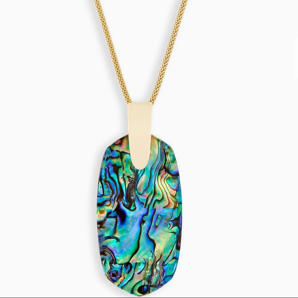 NWOT Kendra Scott Inez Abalone Pendant